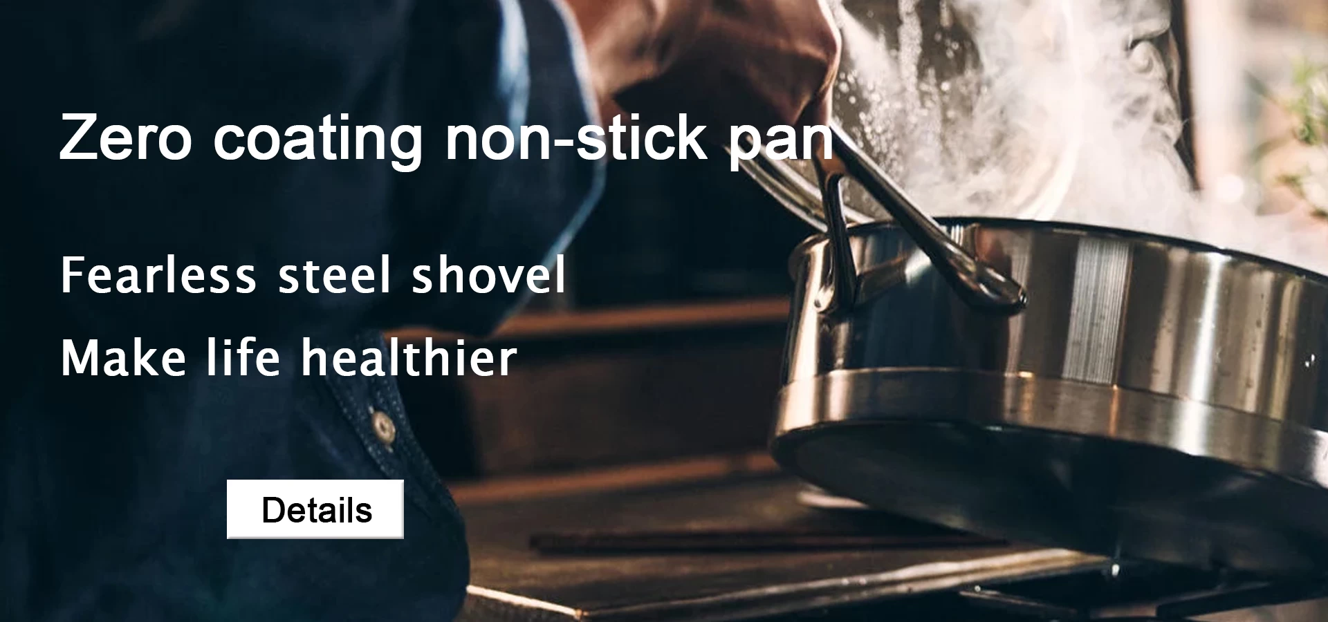 Zero coating non-stick pan